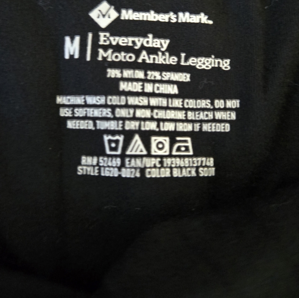 Bundle Leggins, moto ankle size M and L - Picture 3 of 5